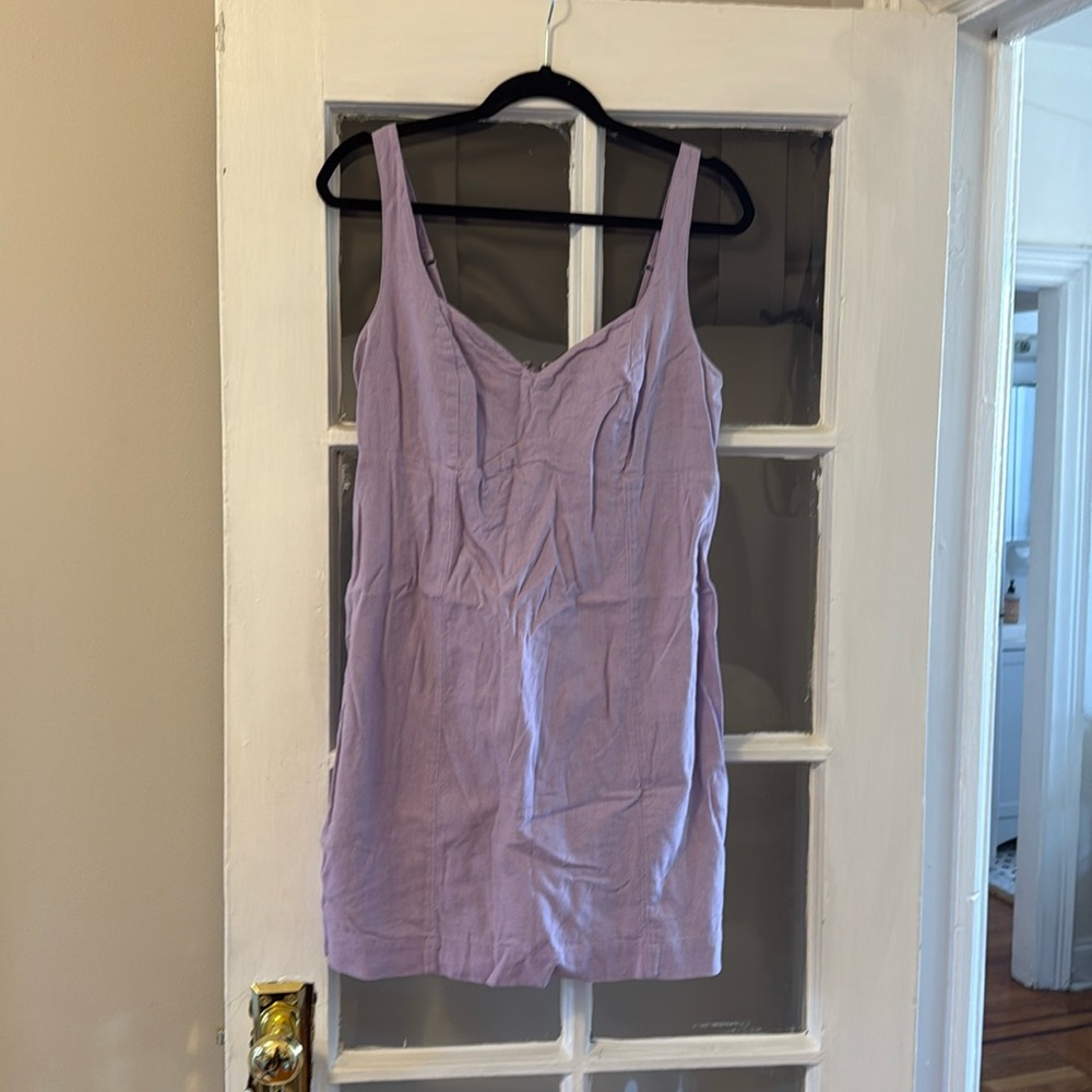 Abercrombie mini linen dress